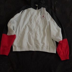 Jordan windbreaker.